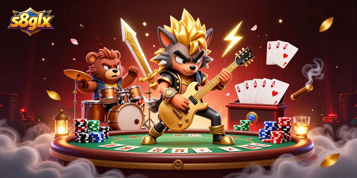 Experience thrilling gameplay at s8glx with vibrant casino scenes featuring dynamic characters and rich gambling elements.