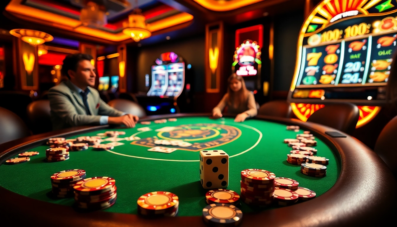 Experience thrilling gameplay at XX88's luxurious casino tables with vibrant poker action.