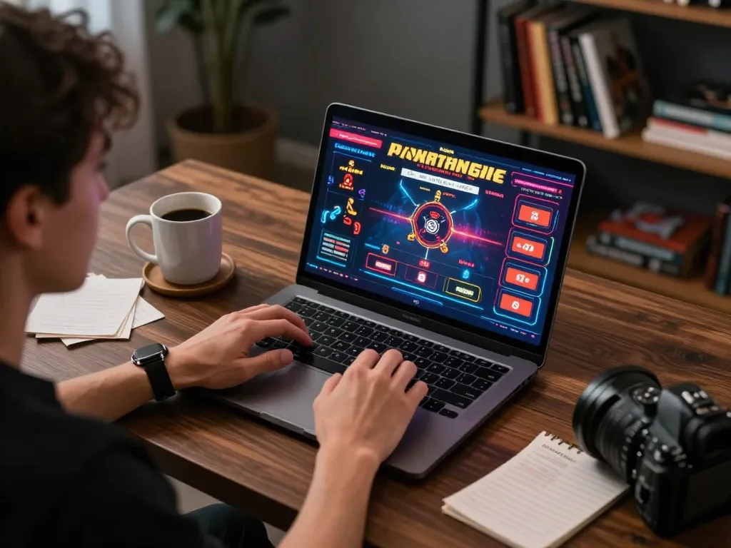 Engaging with online casino games at https://11bet.se.net/ showcasing vibrant gameplay and strategic notes.