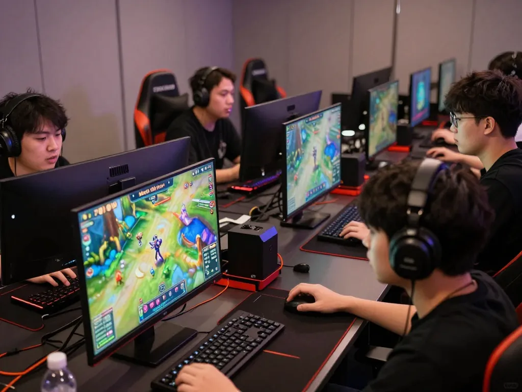 Players immersed in the game 789win during an online tournament, showcasing strategic gameplay.