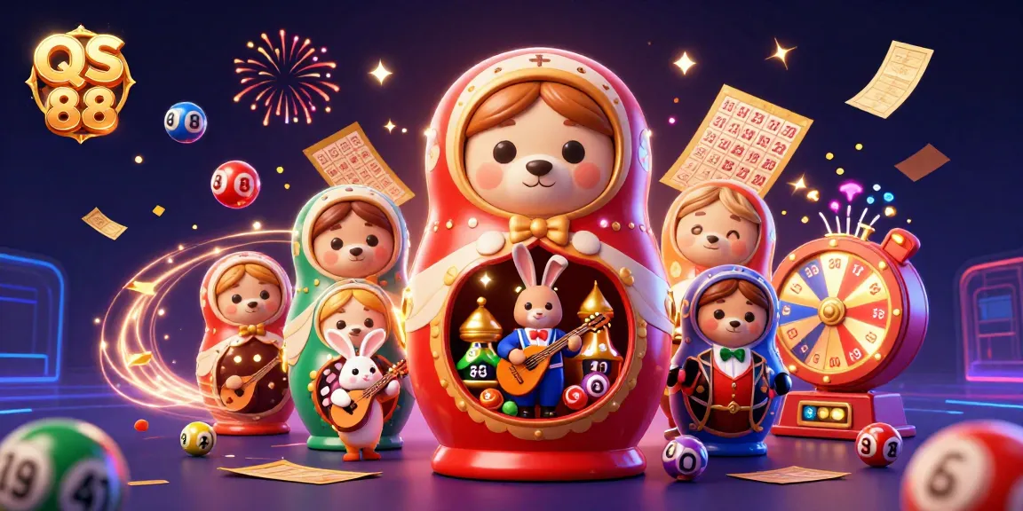 Experience the excitement of QS 88 with dynamic lottery elements and charming 3D characters.