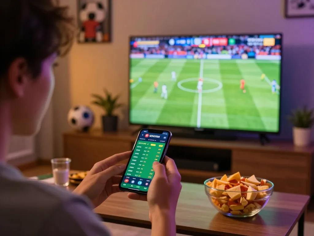 Sports betting excitement with 789betviet smartphone and live match streaming for immersive experience.
