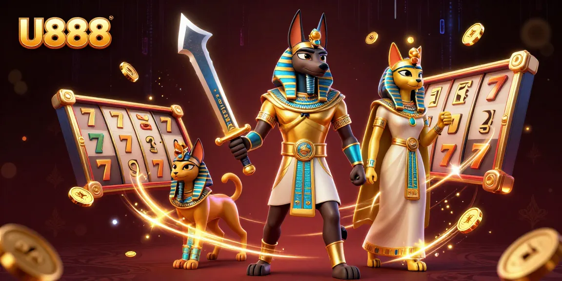 Experience thrilling gameplay at U888 with dynamic mega jackpots and vibrant symbols in an exciting casino atmosphere.