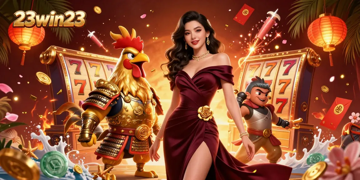 Experience exciting gameplay at 23win23 with a stunning representation of casino gaming elements.