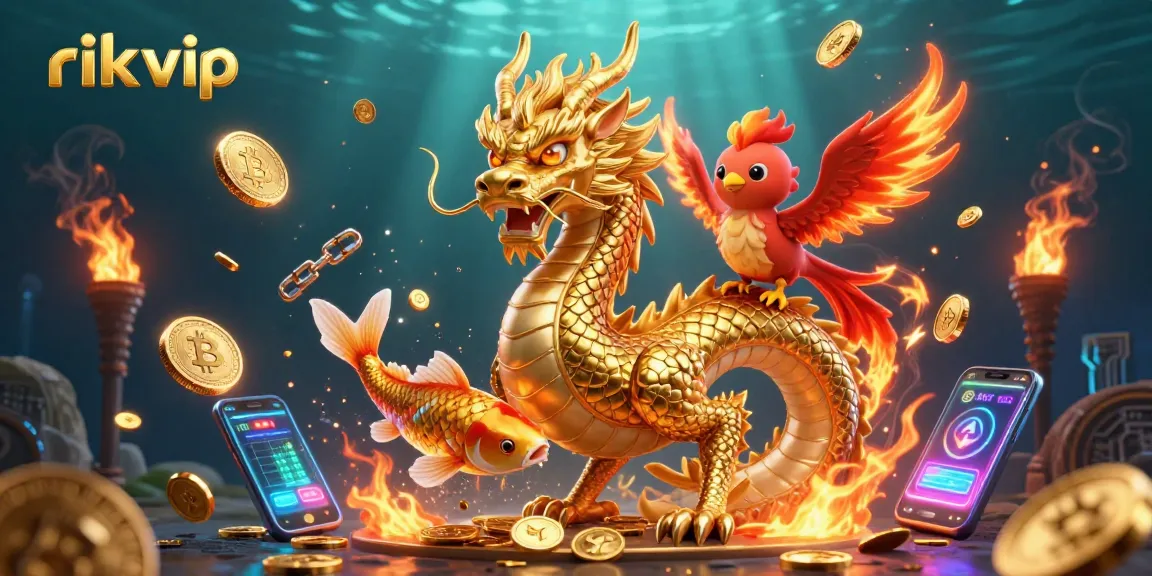 Engage in thrilling casino action with rik vip featuring vibrant characters and dynamic elements.