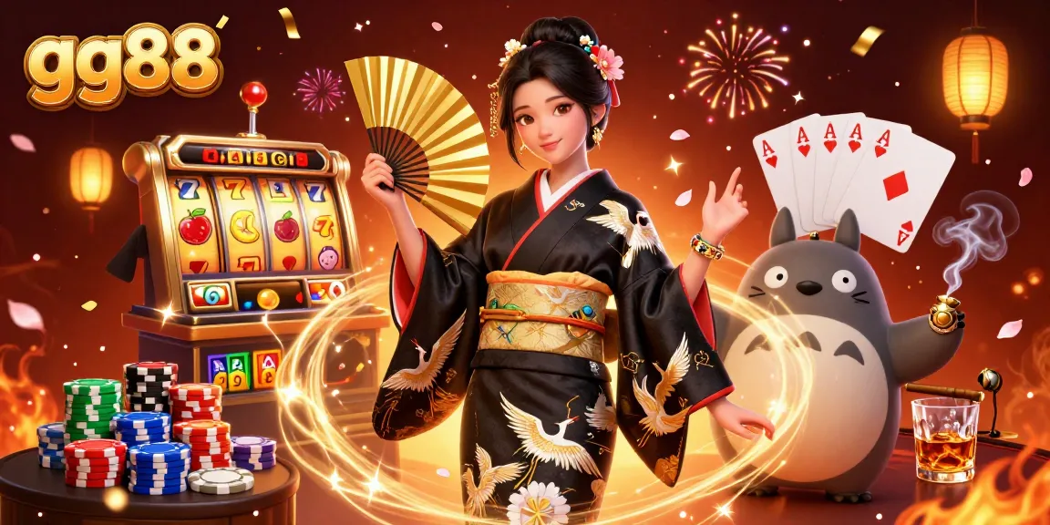 Experience the thrill of gg88 with vibrant slot games and a festive casino atmosphere.