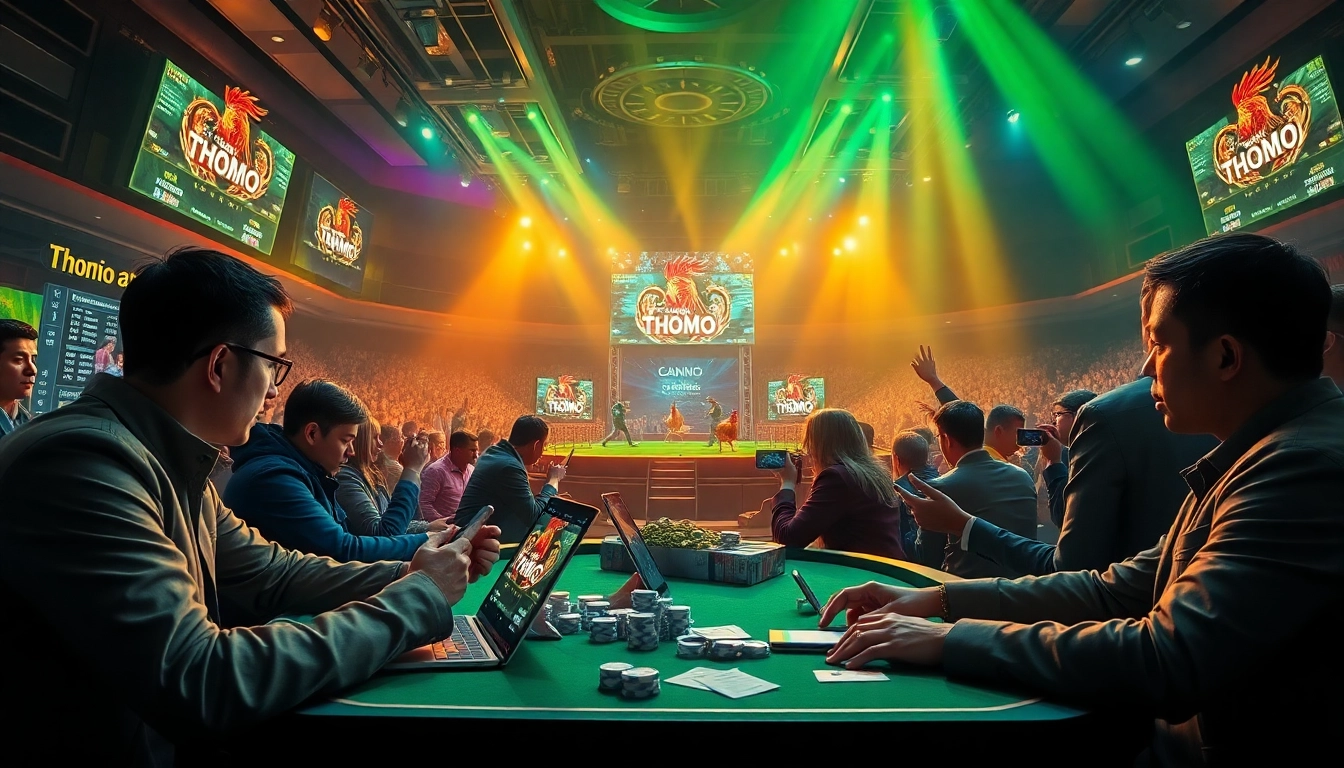 Experience the thrill of đá gà trực tiếp hôm nay with high-quality live betting displays.