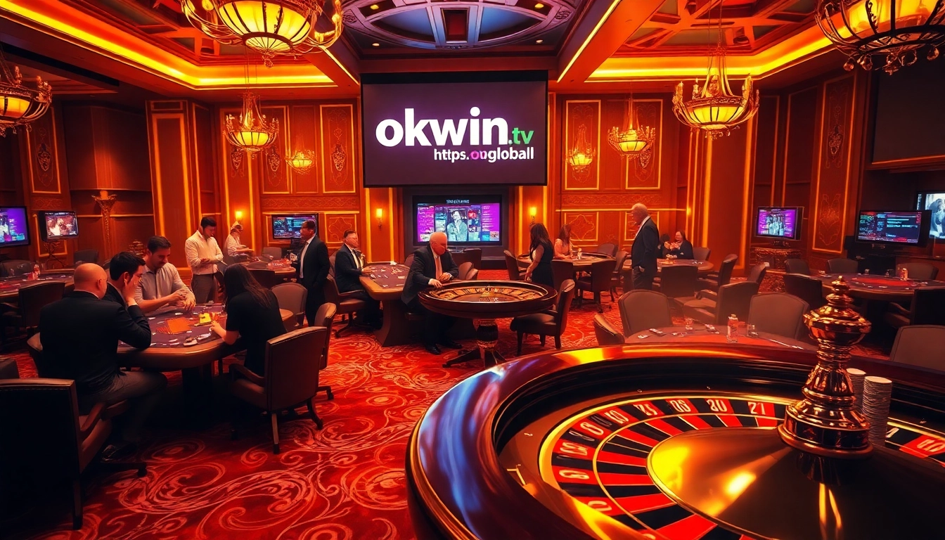 Experience thrilling live football matches on https://okwintv.global/ while enjoying immersive betting action.