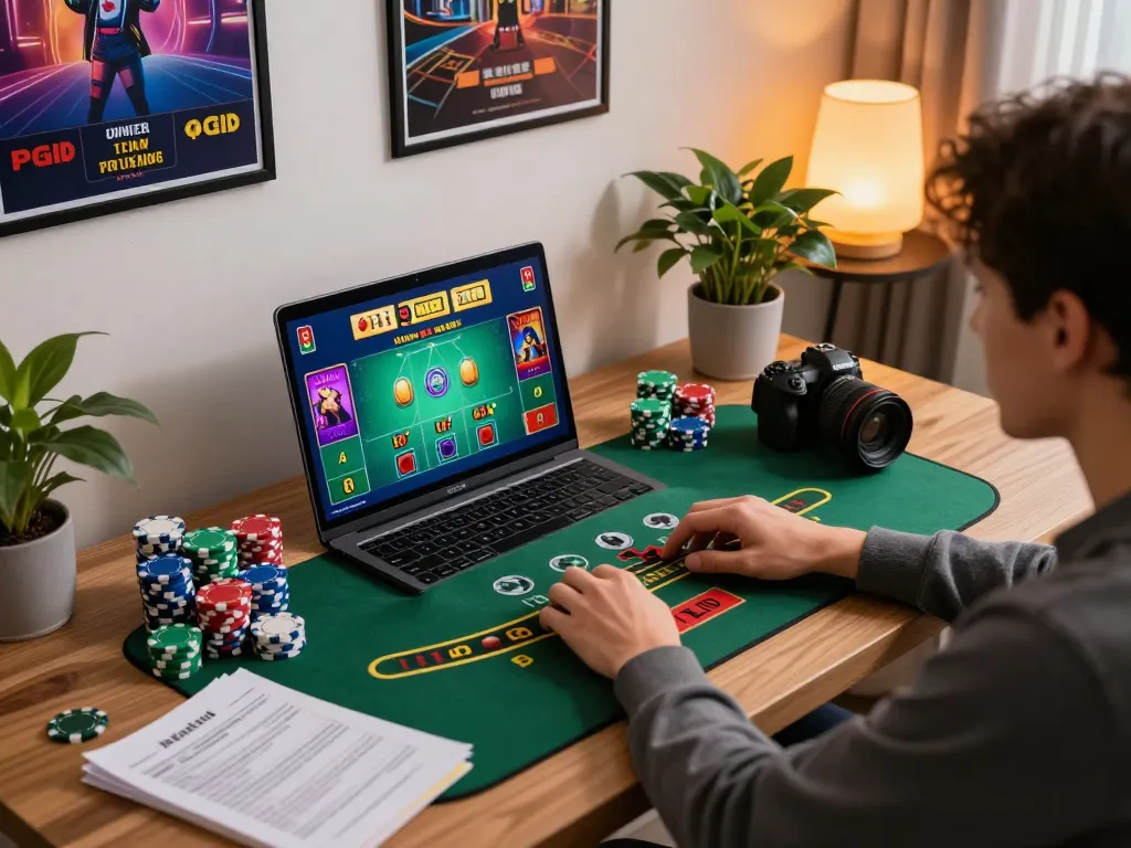 Engaging in responsible online gambling strategies while playing C196 blackjack.