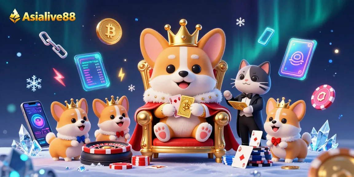 Experience stunning live casino entertainment with Asialive88 featuring vibrant 3D elements.