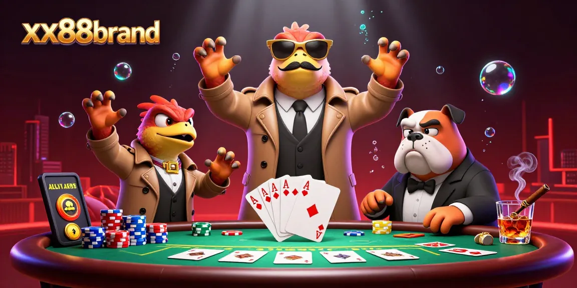 Experience the thrilling world of xx88brand with raptors in disguise at a vibrant casino.