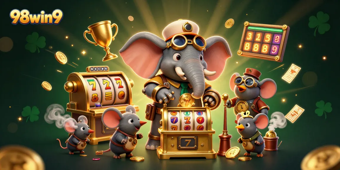 Spin for jackpots at 98win9's vibrant online casino with thrilling slot machine action.