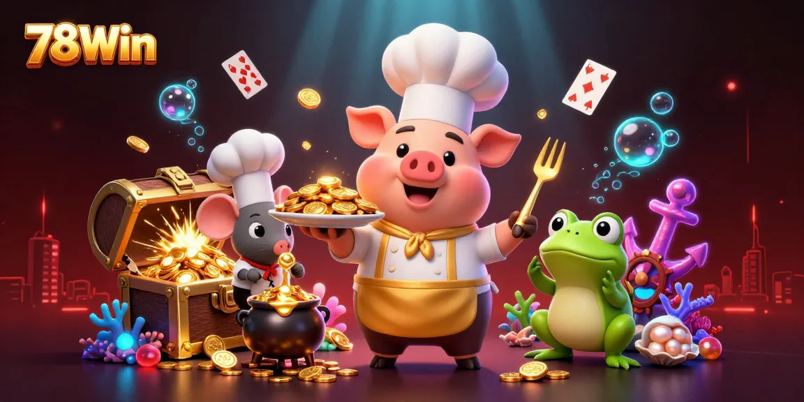 Experience thrilling gameplay at 78Win with dynamic casino elements and exciting gold coin rewards.