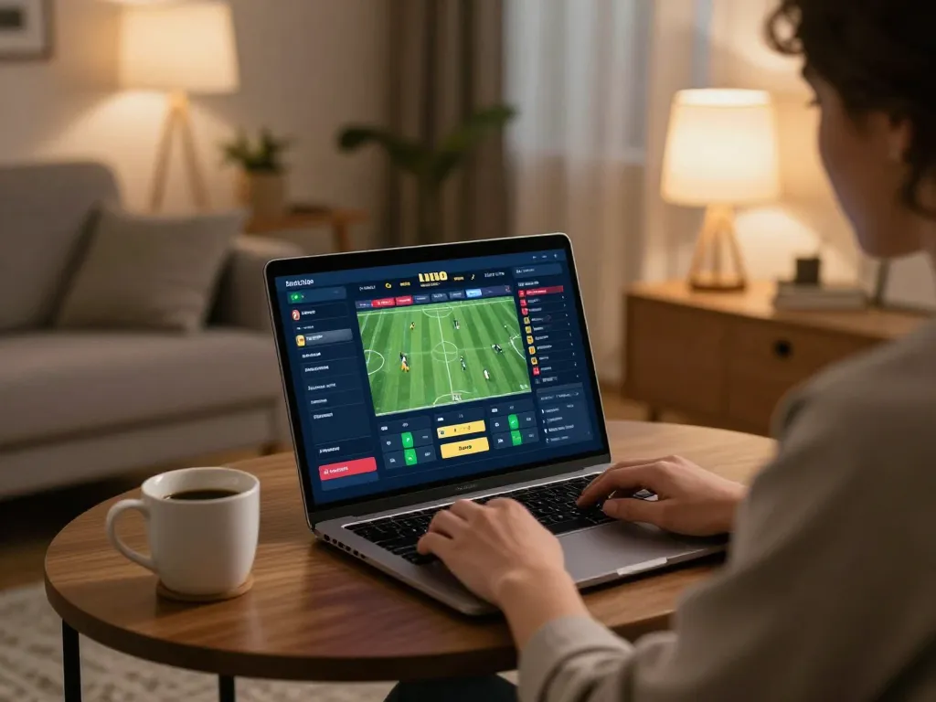 Engaging in sports betting from home using the https://tk999.us/ platform for real-time odds and strategies