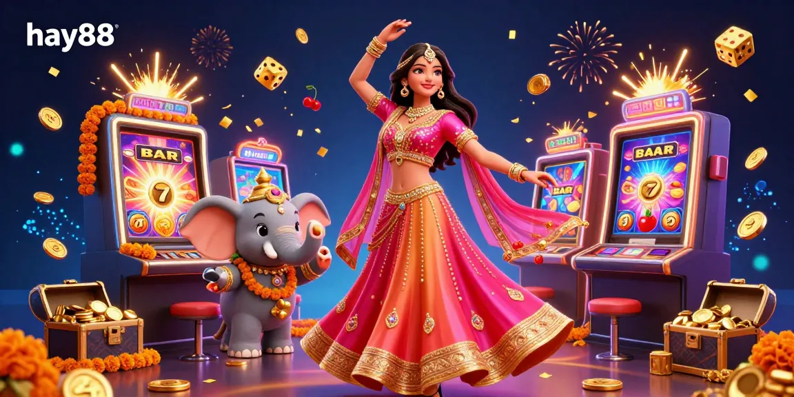 Experience the excitement of hay88's vibrant casino atmosphere with engaging games and dynamic visuals.