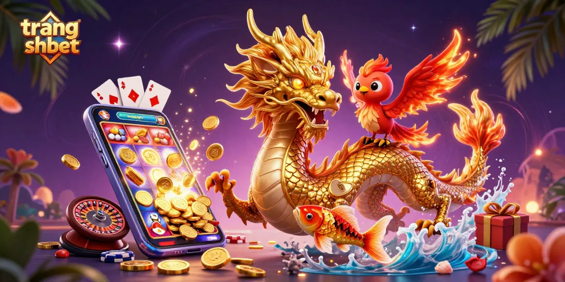Experience the thrill of winning at trang shbet with captivating slot games and vibrant casino elements.