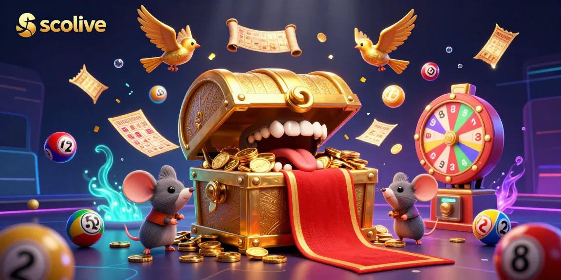 socolive entices players with rich opportunities through dynamic golden treasure chests and colorful lottery elements.