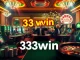 Players enjoying their wins at 33win's vibrant online casino tables and slots.