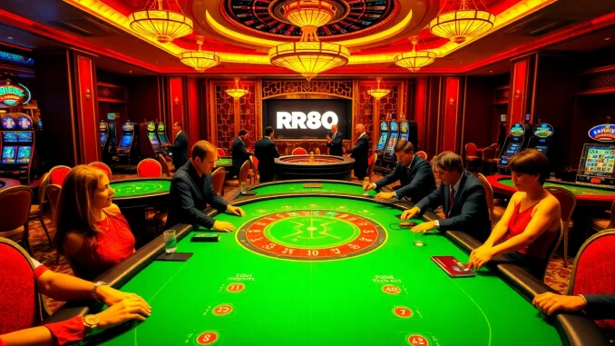 Engaging casino atmosphere showcasing poker and roulette at https://rr88a.us.com/ for gambling enthusiasts.