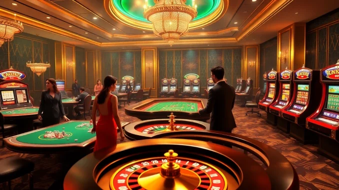 Engaging players enjoying a thrilling game at Nhà cái S8 online casino.