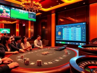 Experience the excitement of Vaoluoi TV as players engage in thrilling casino games.