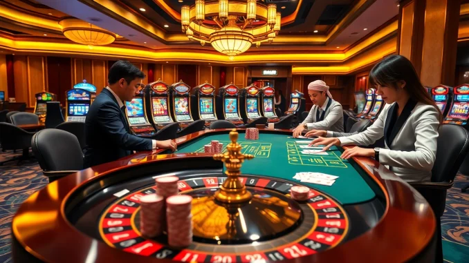 Engage in thrilling poker games at nhà cái F168's luxurious casino atmosphere.