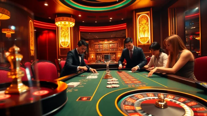 Exciting poker game at nhà cái nohu90, showcasing thrilling gameplay and luxurious atmosphere.