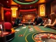 Exciting poker game at nhà cái nohu90, showcasing thrilling gameplay and luxurious atmosphere.