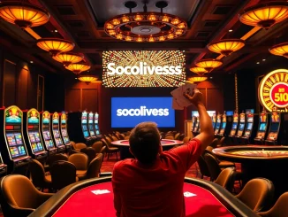 Winning at the casino with the help of https://socolivesss.cc/ in a vibrant gaming atmosphere.